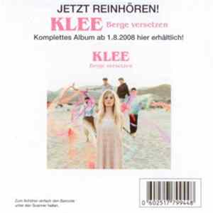 Klee - Berge Versetzen (Ausschnitte) FLAC album