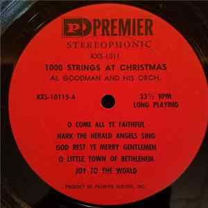 Al Goodman And His Orchestra - 1000 Strings At Christmas FLAC album