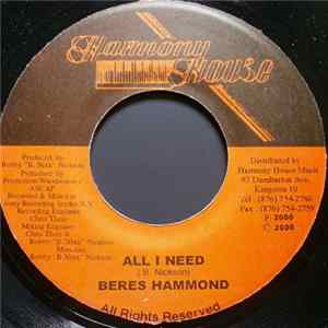 Beres Hammond - All I Need FLAC album