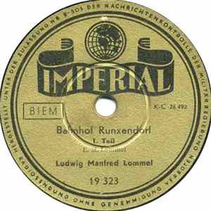 Ludwig Manfred Lommel - Bahnhof Runxendorf FLAC album