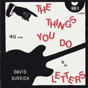David Burdick - The Things You Do / Letters FLAC album