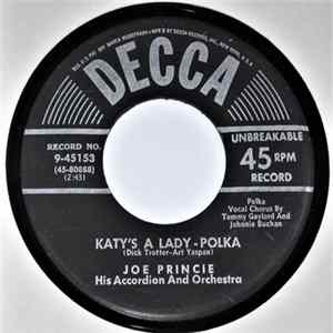 Joe Princie, His Accordian and Orchestra - Katy's A Lady / My Mother-In-Law FLAC album