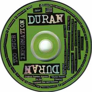 Duran Duran - Too Much Information (Churban Mixes) FLAC album