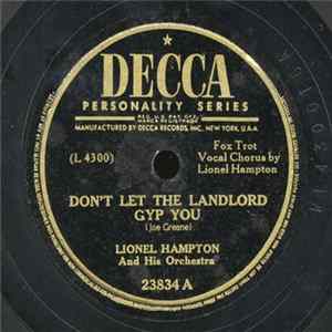 Lionel Hampton And His Orchestra - Don't Let The Landlord Gyp You / I'm Mindin' My Business FLAC album