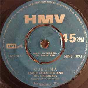 Adolf Ahanotu And His Originals - Ojelima FLAC album
