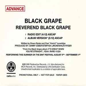 Black Grape - Reverend Black Grape FLAC album