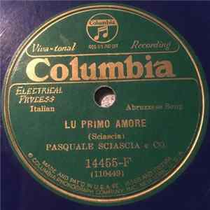 Pasquale Sciascia E Co. - Lu Primo Amore / Rusina Alla Campagna FLAC album