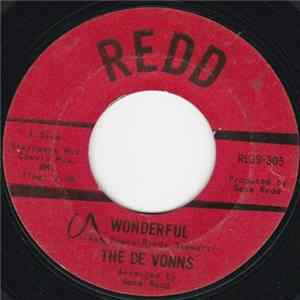 The De Vonns - Wonderful / One Sided Lover FLAC album