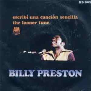 Billy Preston - Escribi Una Cancion Sencilla / The Looner Tune FLAC album