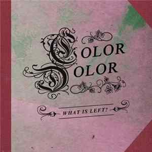 Color Dolor - What Is Left? FLAC album