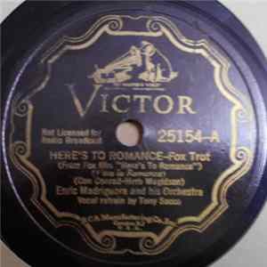 Enric Madriguera And His Orchestra - Here's To Romance / Midnight In Paris FLAC album