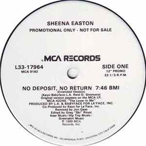 Sheena Easton - No Deposit, No Return FLAC album