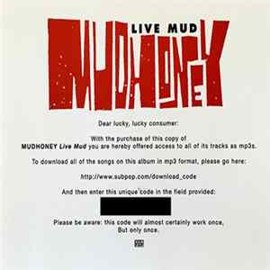 Mudhoney - Live Mud FLAC album