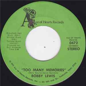 Bobby Lewis - Too Many Memories / With Meaning FLAC album