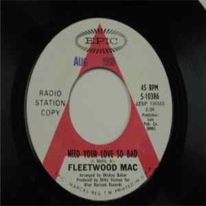 Fleetwood Mac - Need Your Love So Bad / Stop Messin' Round FLAC album