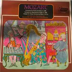 Mozart, Jean Patéro, Helga Storck, Helmuth Rilling, Bruno Hoffman - Concerto For Flute And Harp, K. 299 / Fantasia For Mechanical Organ, K. 608 / Adagio For Glass Harmonica Solo, K. 617a FLAC album