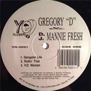 Gregory "D" & D.J. Mannie Fresh - Gangster Life FLAC album