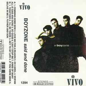 Boyzone - Said And Done FLAC album