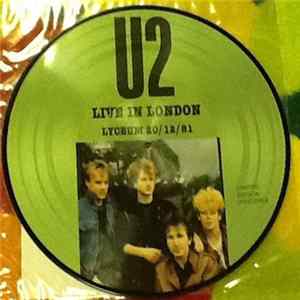 U2 - Live In London Lyceum 20/12/81 FLAC album