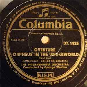 The Philharmonia Orchestra Conducted By George Weldon - Overture «Orpheus In The Underworld» FLAC album