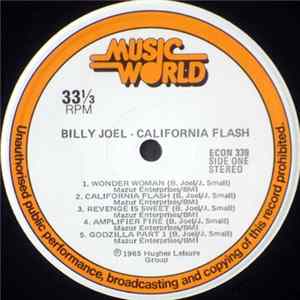 Billy Joel - California Flash FLAC album