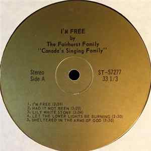 The Fairhurst Family - I'm Free FLAC album