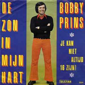 Bobby Prins - De Zon In Mijn Hart FLAC album