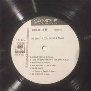 Blood, Sweat And Tears - The Great Blood, Sweat And Tears FLAC album