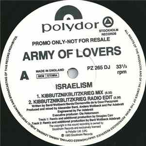 Army Of Lovers - Israelism FLAC album
