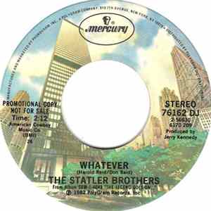 The Statler Brothers - Whatever FLAC album