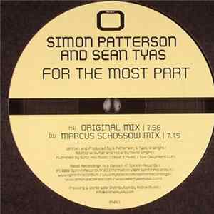 Sean Tyas And Simon Patterson - For The Most Part FLAC album