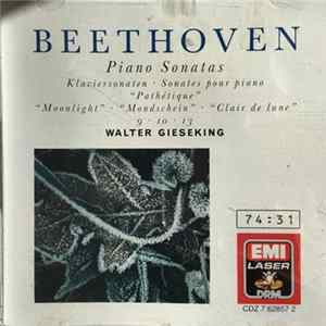 Walter Gieseking - Piano Sonatas 8, 9, 10, 13 & 14 FLAC album