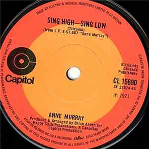 Anne Murray - Sing High, Sing Low FLAC album