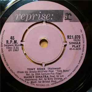 Nancy Sinatra - Tony Rome FLAC album