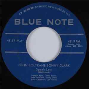 John Coltrane, Sonny Clark - Speak Low FLAC album