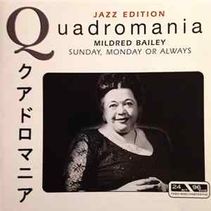 Mildred Bailey - Sunday, Monday Or Always FLAC album