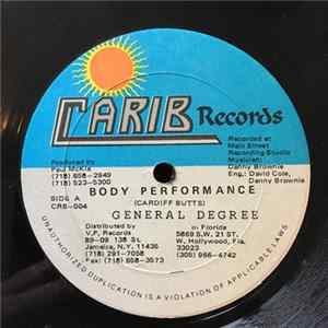 General Degree - Body Performance FLAC album