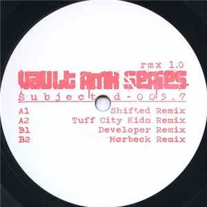 Subjected - Vault RMX Series 001 FLAC album
