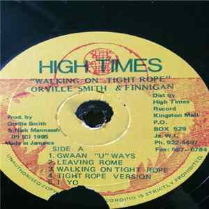 Orville Smith & Finnigan - Walking On Tight Rope FLAC album