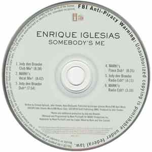 Enrique Iglesias - Somebody's Me Remixes FLAC album