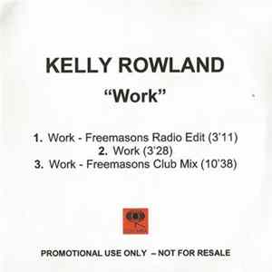 Kelly Rowland - Work FLAC album