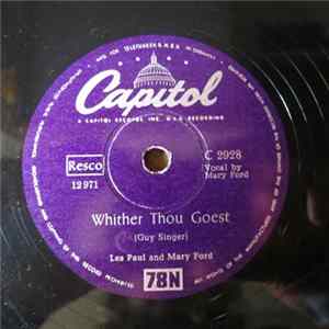 Les Paul And Mary Ford / Les Paul - Whither Thou Goest / Mandolino FLAC album