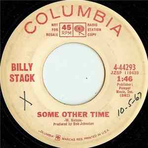 Billy Stack - Some Other Time FLAC album