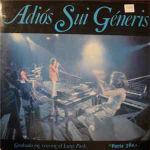 Sui Generis - Adios Sui Géneris, Parte 2da FLAC album