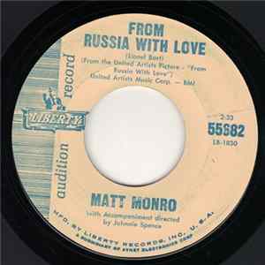 Matt Monro - From Russia With Love FLAC album
