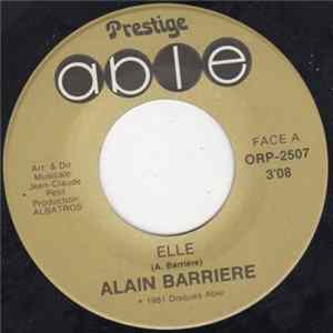Alain Barrière - Elle FLAC album