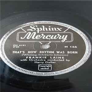 Frankie Laine - That's How Rhythm Was Born / Ain't Misbehavin' FLAC album