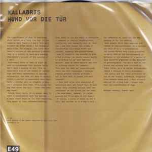 Kallabris - Hund Vor Die Tür FLAC album