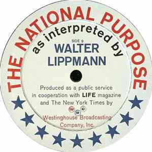 Walter Lippmann - The National Purpose FLAC album