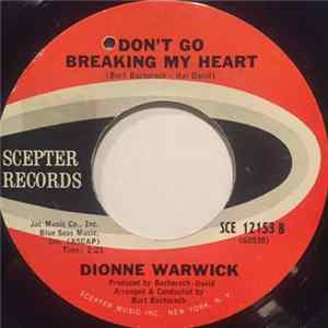Dionne Warwick - Trains And Boats And Planes / Don't Go Breaking My Heart FLAC album